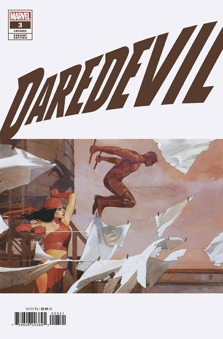 Daredevil Vol 7 #3 Cover C Incentive Alex Maleev Variant Cover