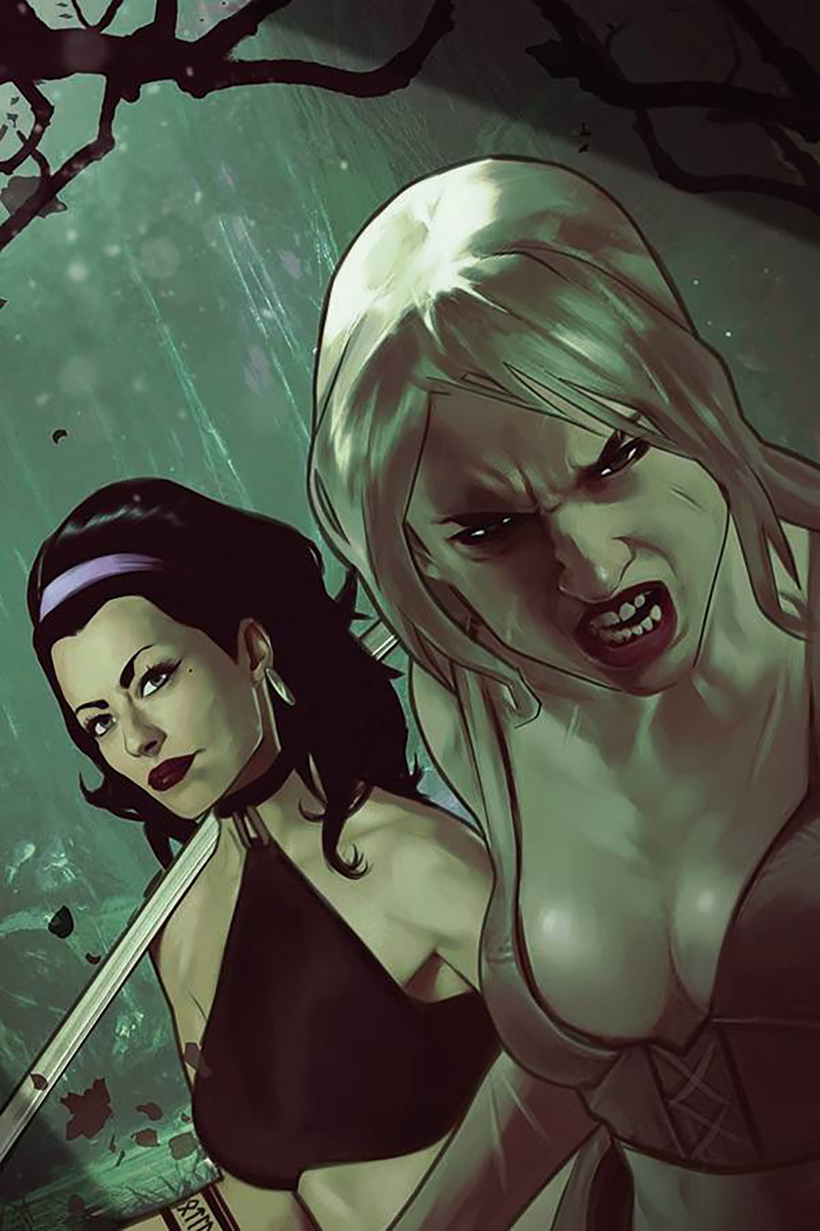 Belit & Valeria Swords vs Sorcery #4 Cover E Incentive Francesco Tomaselli Virgin Cover