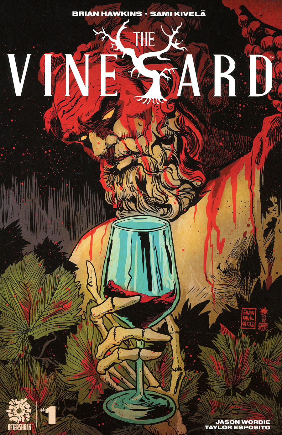 Vineyard #1 Cover B Incentive Francesco Francavilla Variant Cover