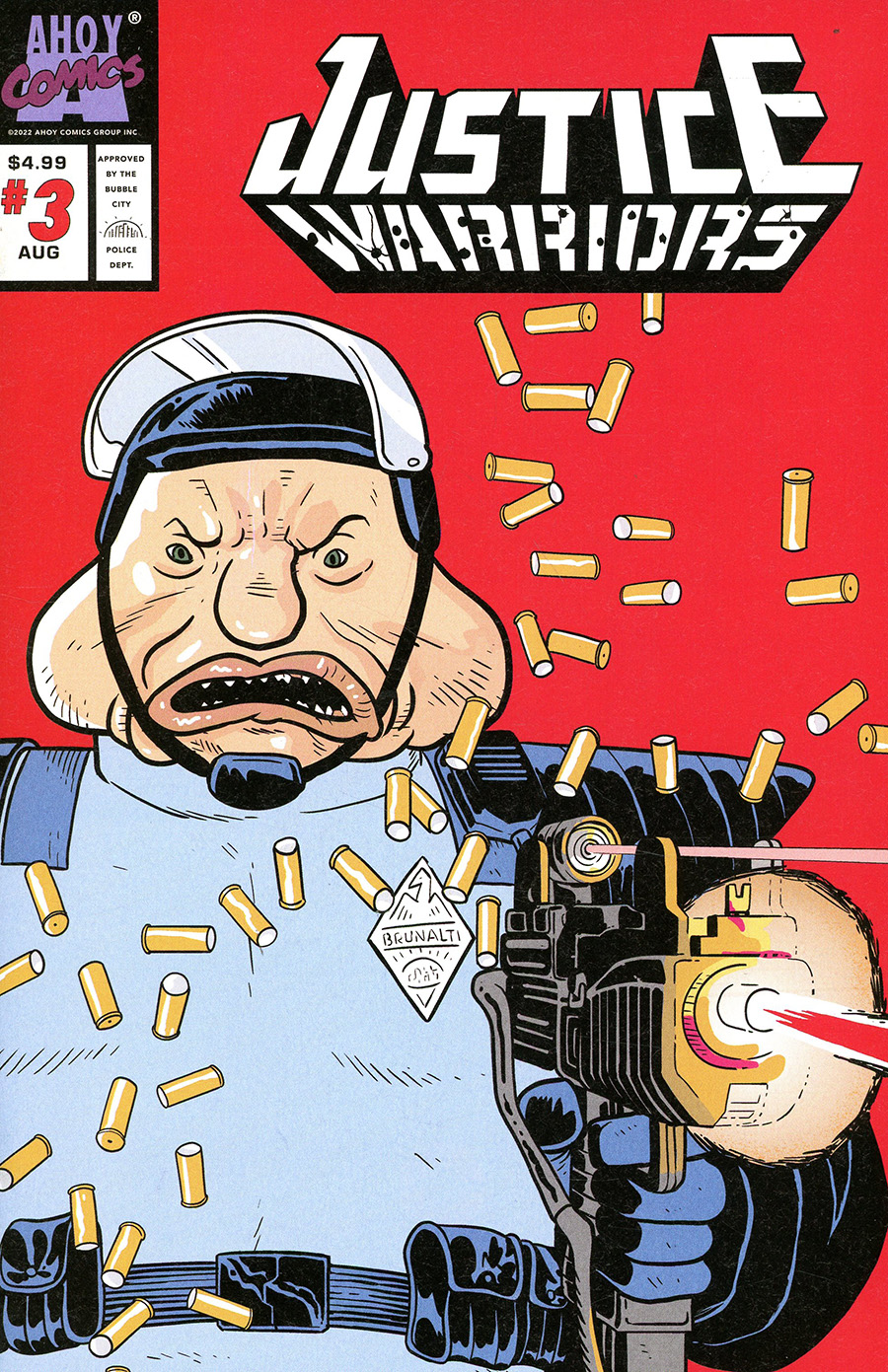 Justice Warriors #3 Cover B Incentive Matt Bors Variant Cover