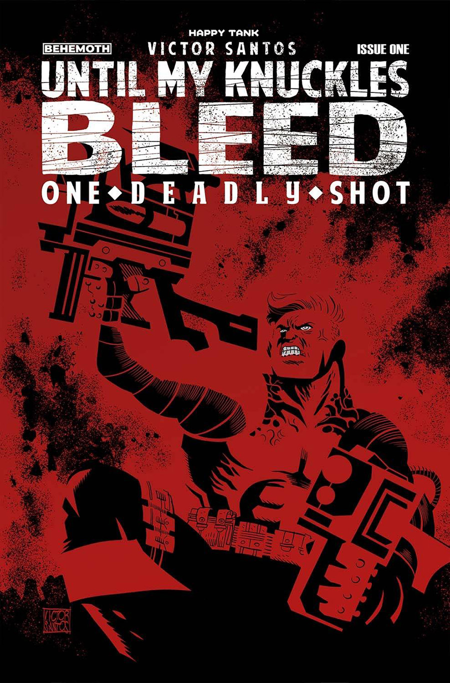 Until My Knuckles Bleed One Deadly Shot #1 (One Shot) Cover D Incentive Victor Santos Variant Cover