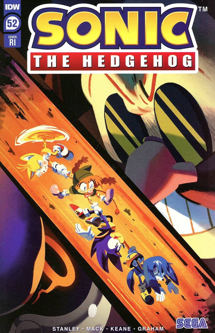 Sonic The Hedgehog Vol 3 #52 Cover C Incentive Nathalie Fourdraine Variant Cover