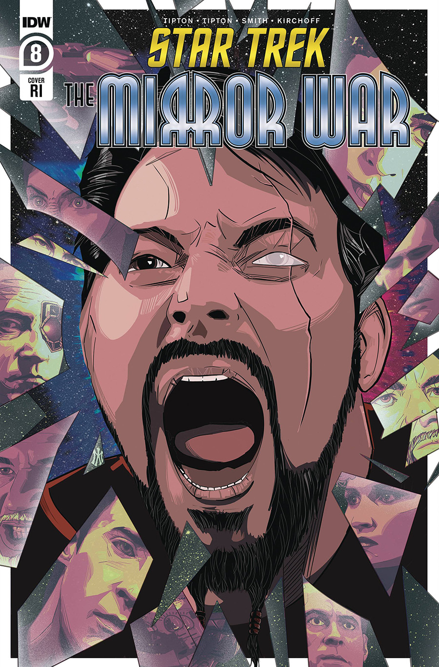 Star Trek The Mirror War #8 Cover C Incentive Mark Alvarado Variant Cover