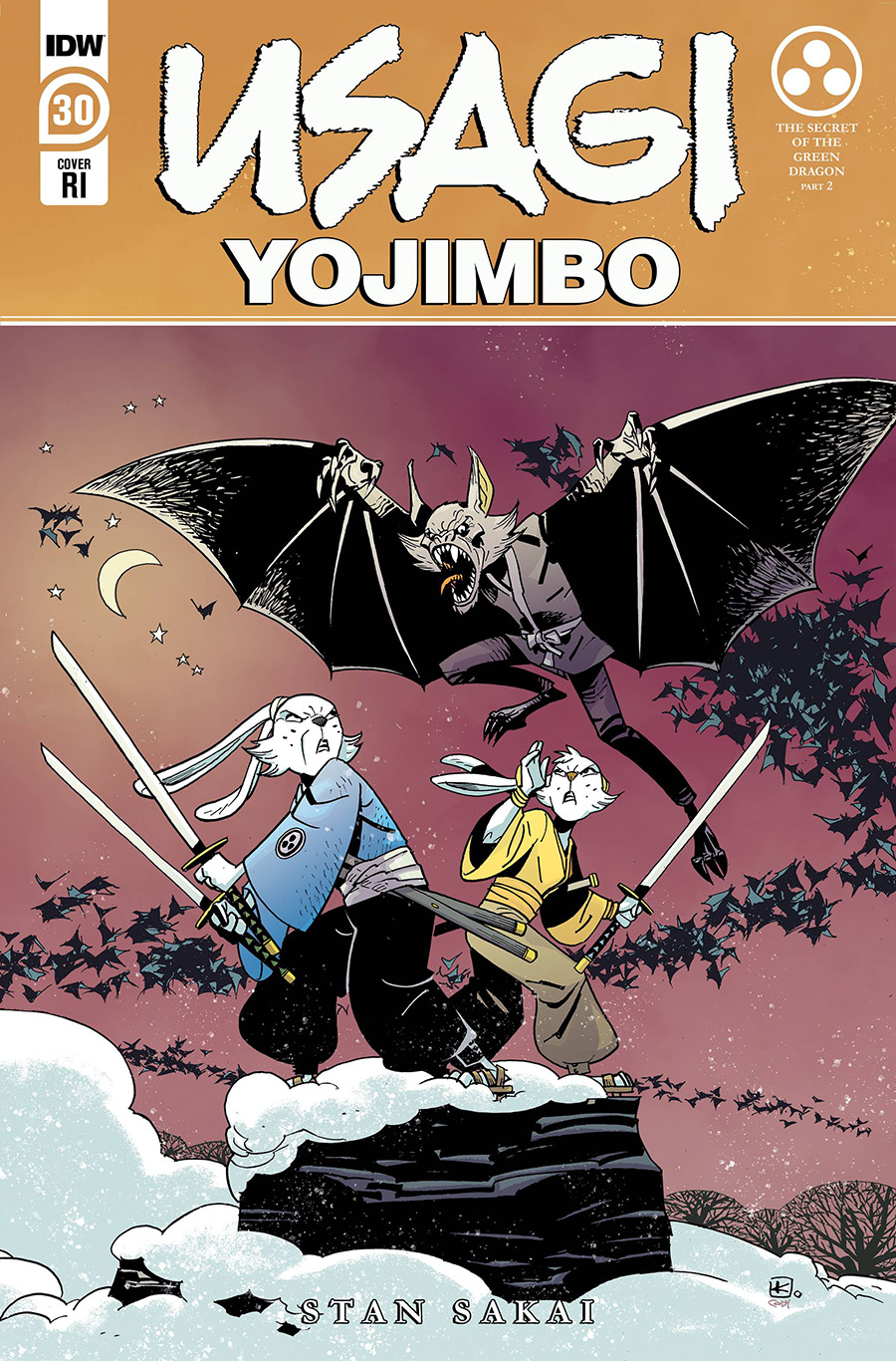 Usagi Yojimbo Vol 4 #30 Cover B Incentive Andy Kuhn Variant Cover