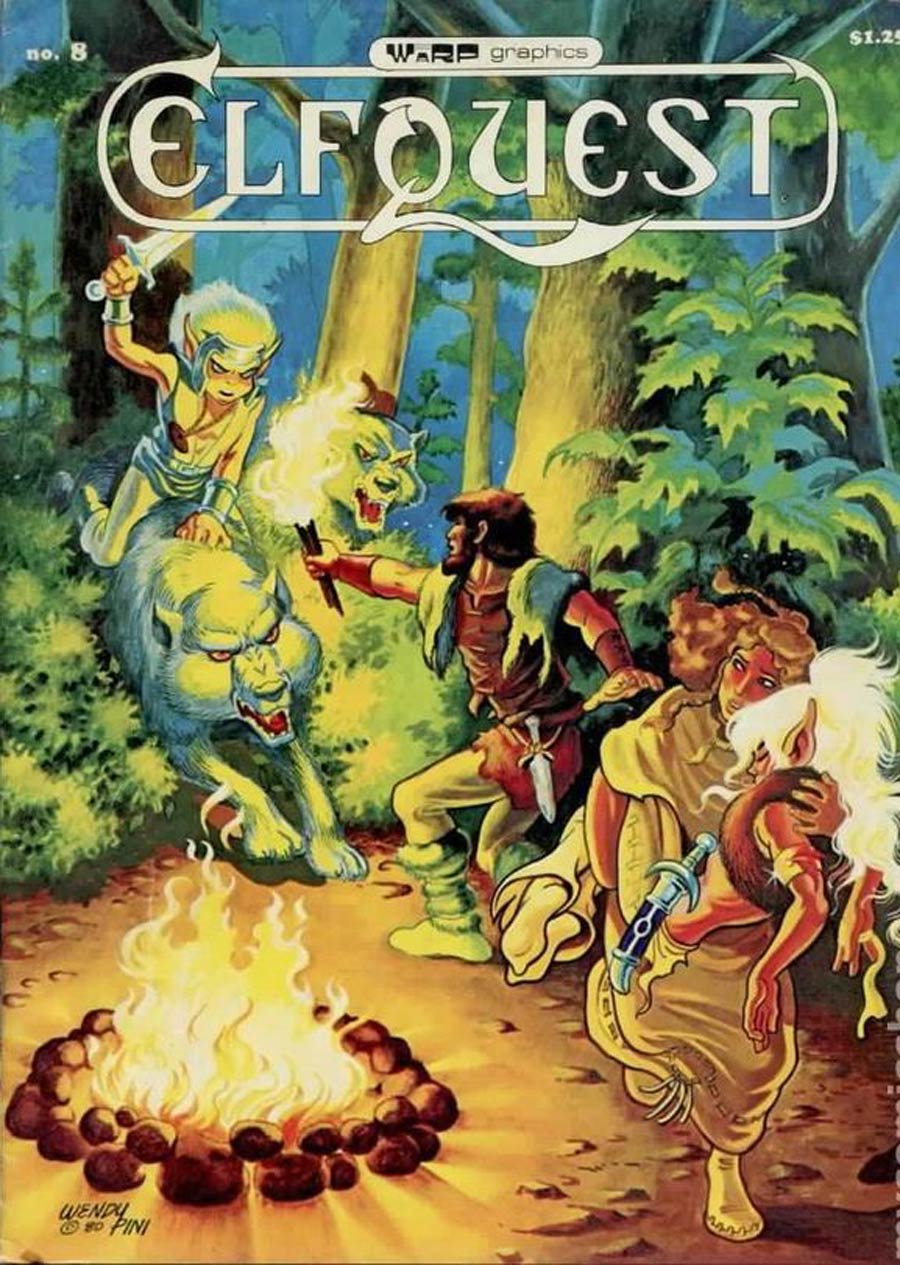 Elfquest Vol 1 Magazine #8 1st Ptg