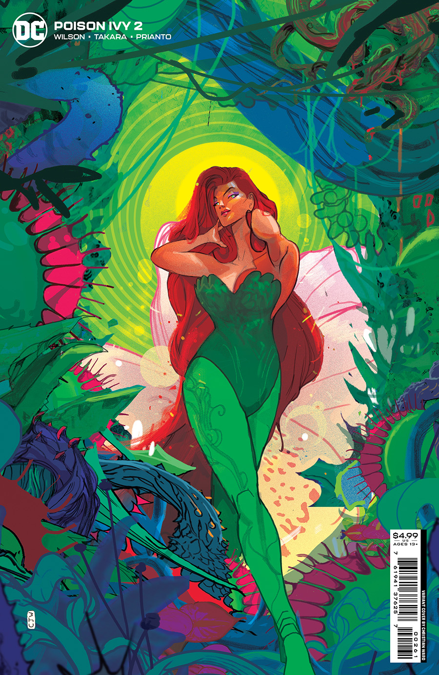 Poison Ivy #2 Cover D Variant Christian Ward Card Stock Cover
