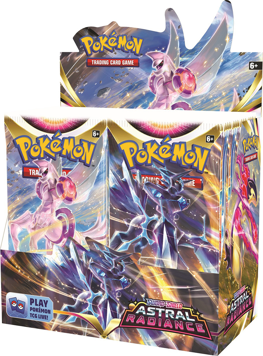 Pokemon Astral Radiance Booster Display