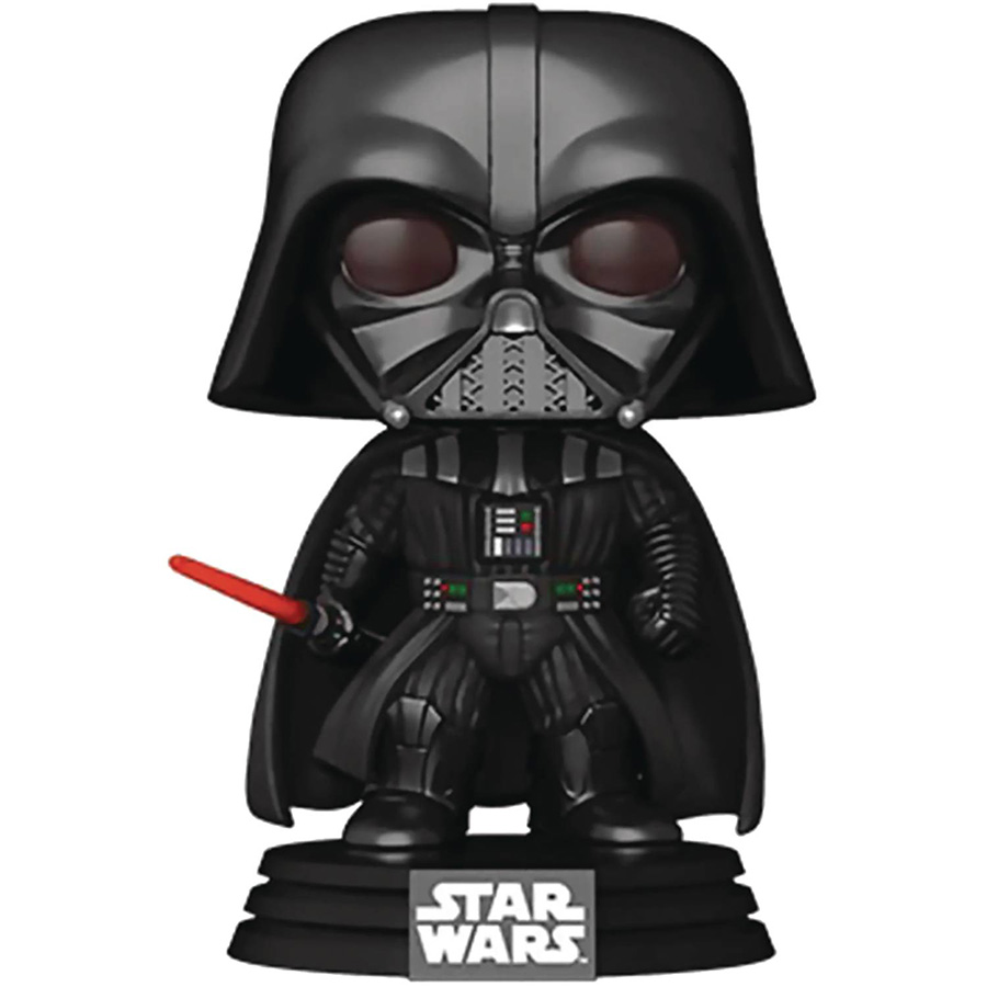 POP Star Wars Obi-Wan Kenobi Darth Vader Vinyl Bobble Head