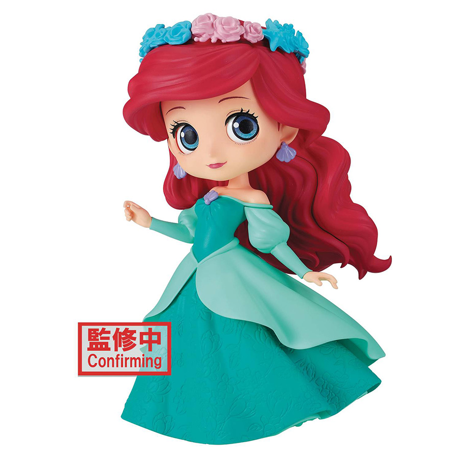 Q-Posket Disney Characters Figure - Flower Style Ariel Version A