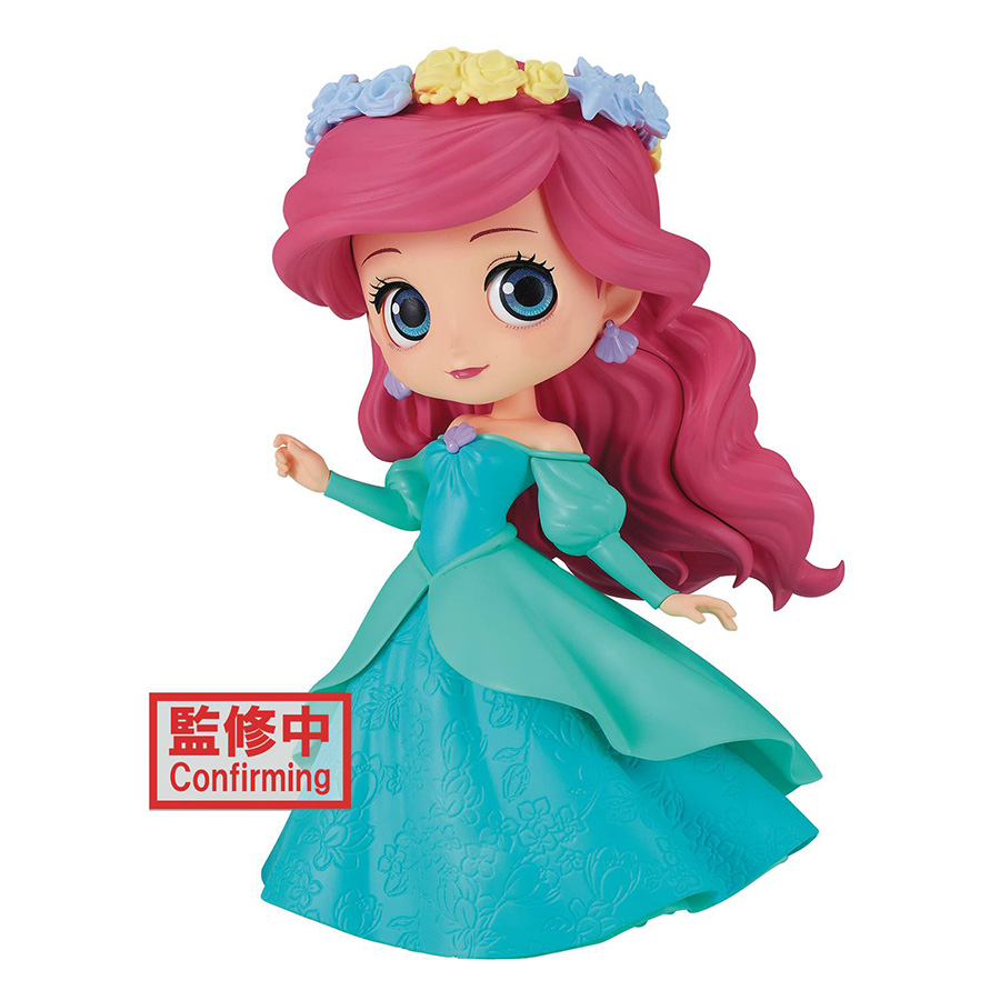 Q-Posket Disney Characters Figure - Flower Style Ariel Version B