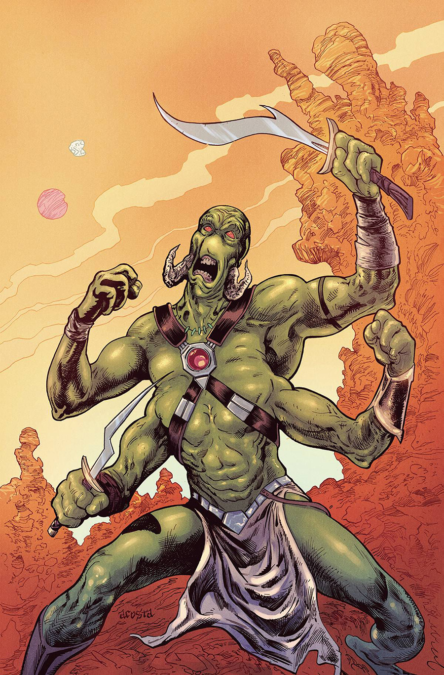 John Carter Of Mars #3 Cover N Incentive Dave Acosta Virgin Cover