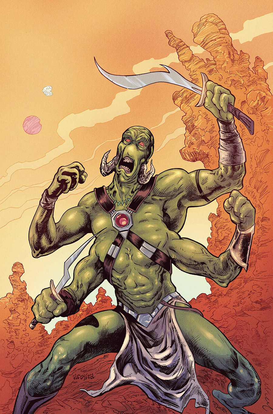 John Carter Of Mars #3 Cover N Incentive Dave Acosta Virgin Cover