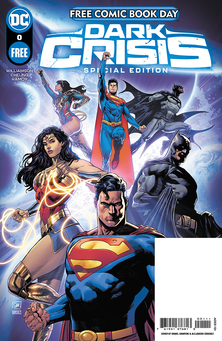 Dark Crisis Special Edition #0 FCBD 2022 Cover A Regular Daniel Sampere Cover