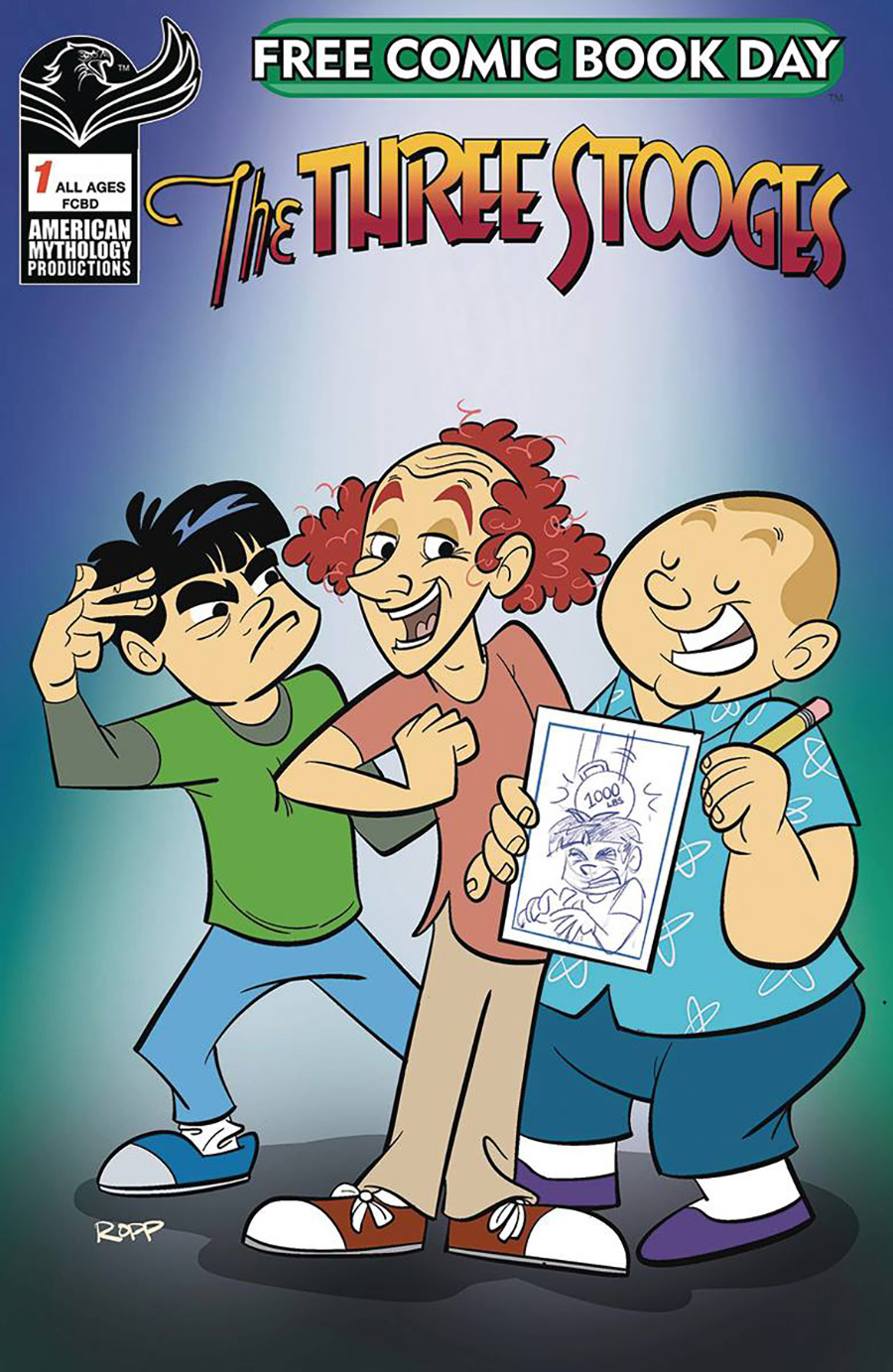 Three Stooges Free Comic Book Day Celebration FCBD 2022