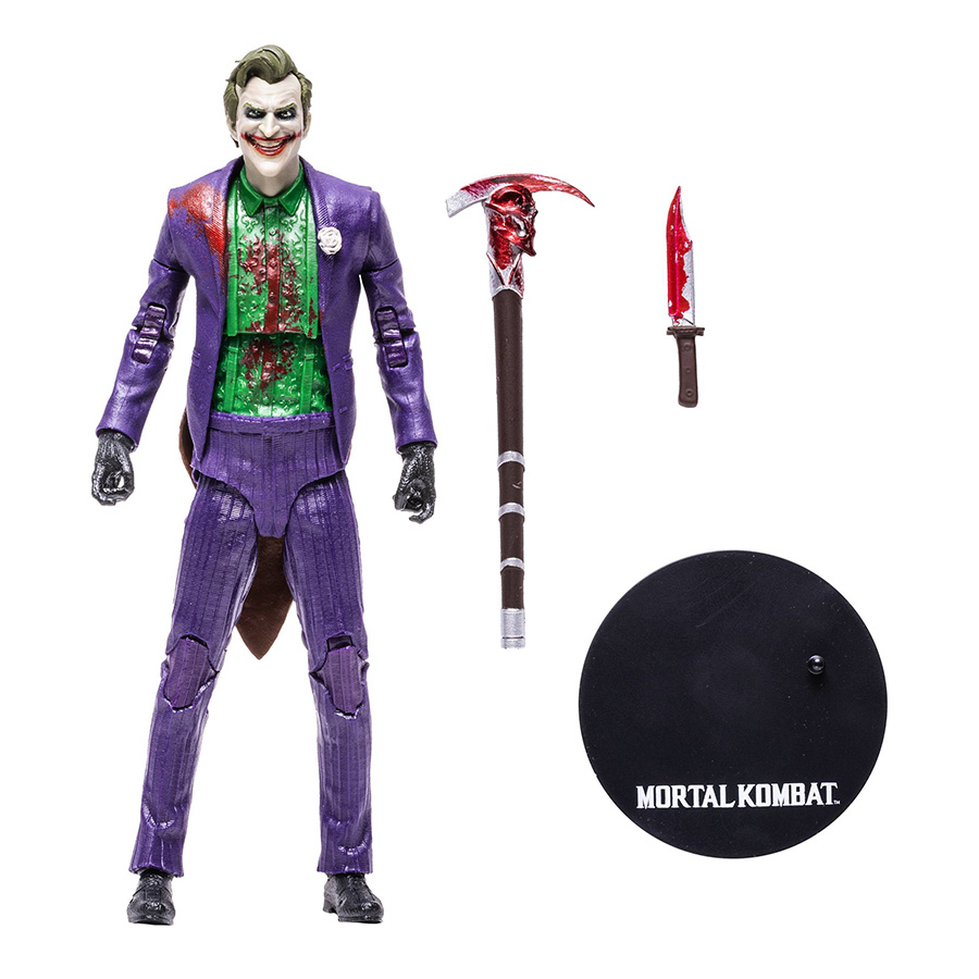 Mortal Kombat 11 Wave 8 Bloody Joker 7-Inch Scale Action Figure Case