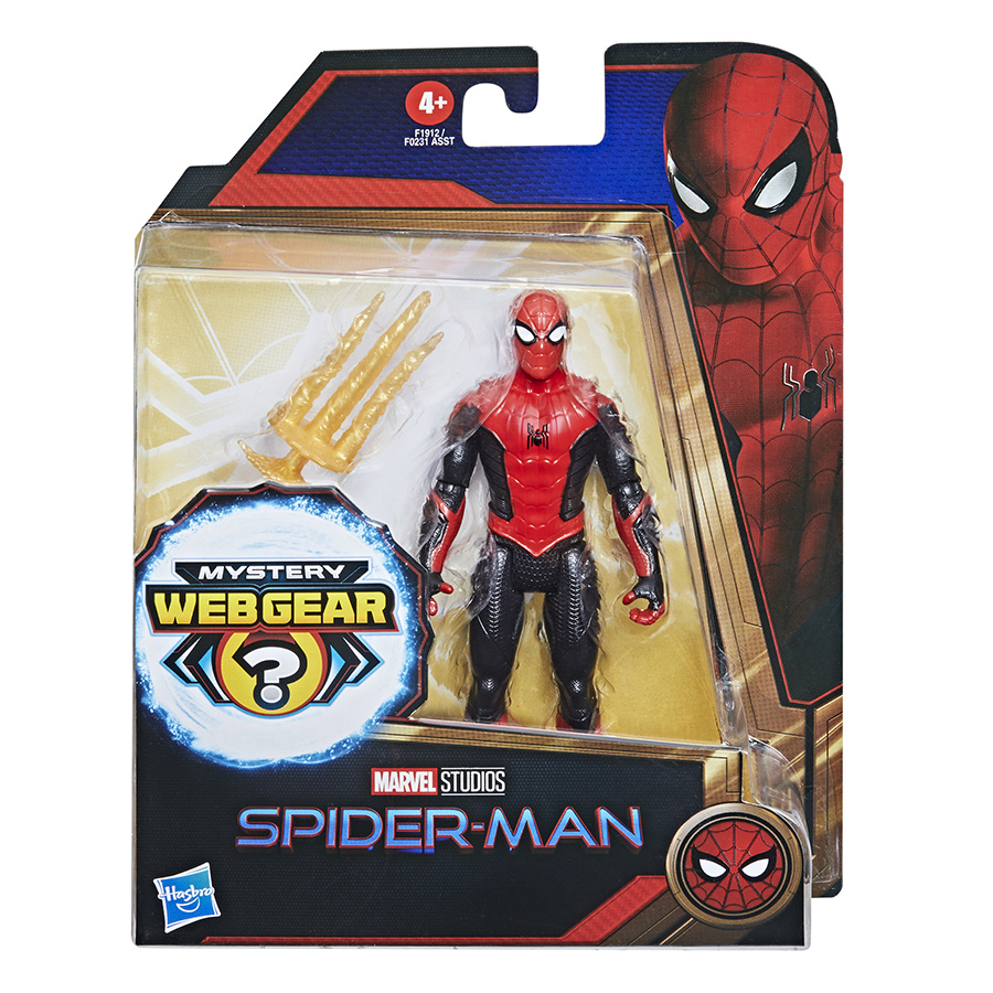 Spider-Man No Way Home 6-Inch Action Figure Assortment 202102 - Spider-Man Black & Red Suit