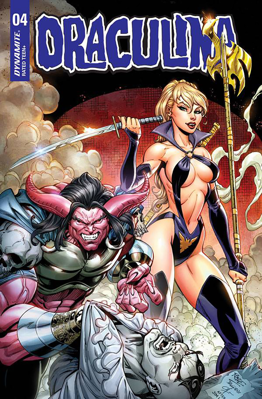 Draculina #4 Cover K Variant John Royle Jim Lee Homage Cover