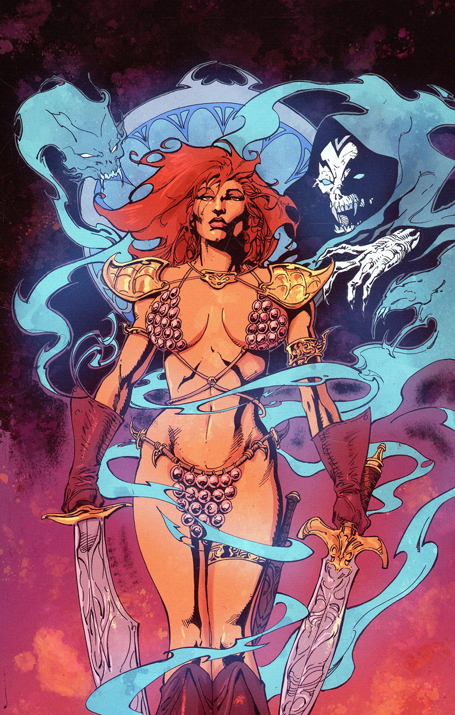 Red Sonja Vol 9 #10 Cover S Incentive Roberto Castro Virgin Cover