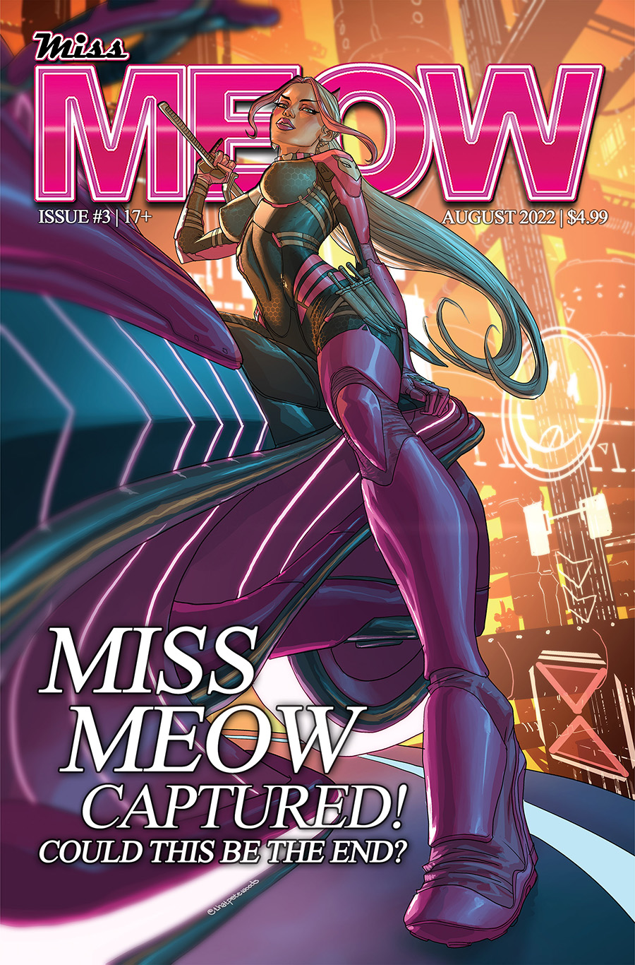 Miss Meow #3 Cover A Regular Pete Woods Cover