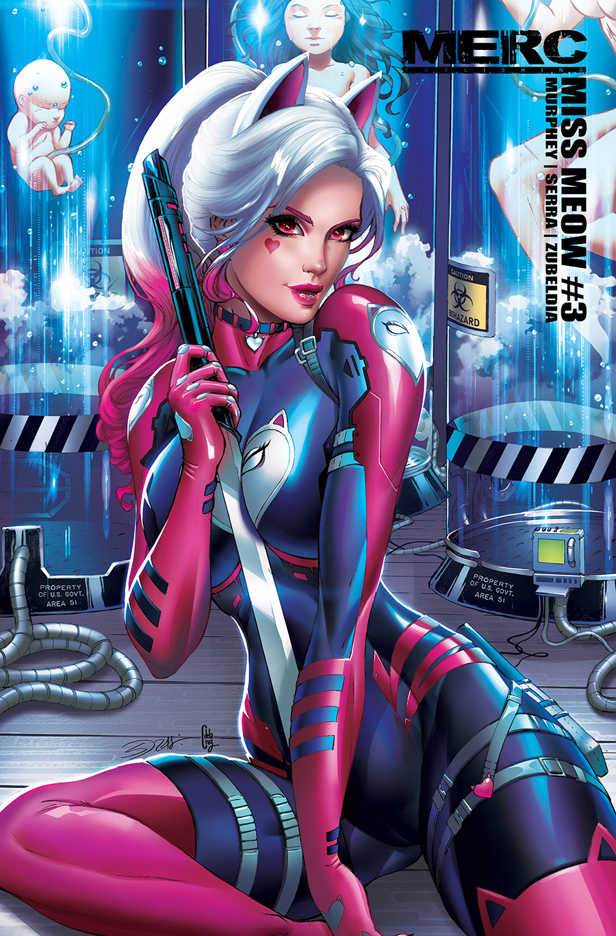 Miss Meow #3 Cover C Incentive Sorah Suhng Variant Cover