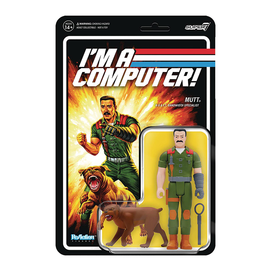 GI Joe ReAction Figure Wave 3 - Mutt PSA