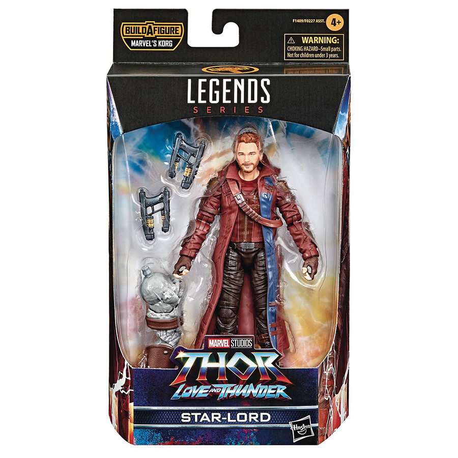 Thor Love And Thunder Legends Star-Lord 6-Inch Action Figure Case