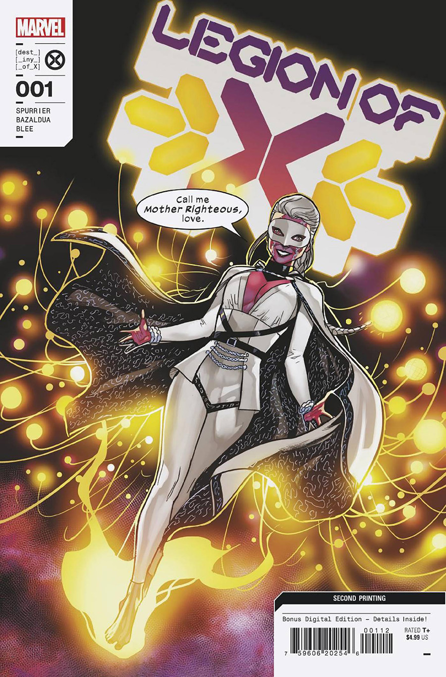 Legion Of X #1 Cover I 2nd Ptg Jan Bazaldua Variant Cover