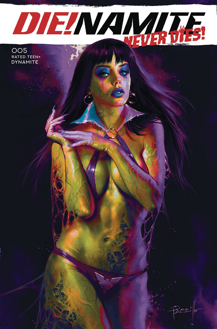 DieNamite Never Dies #5 Cover L Variant Lucio Parrillo Ultraviolet Cover