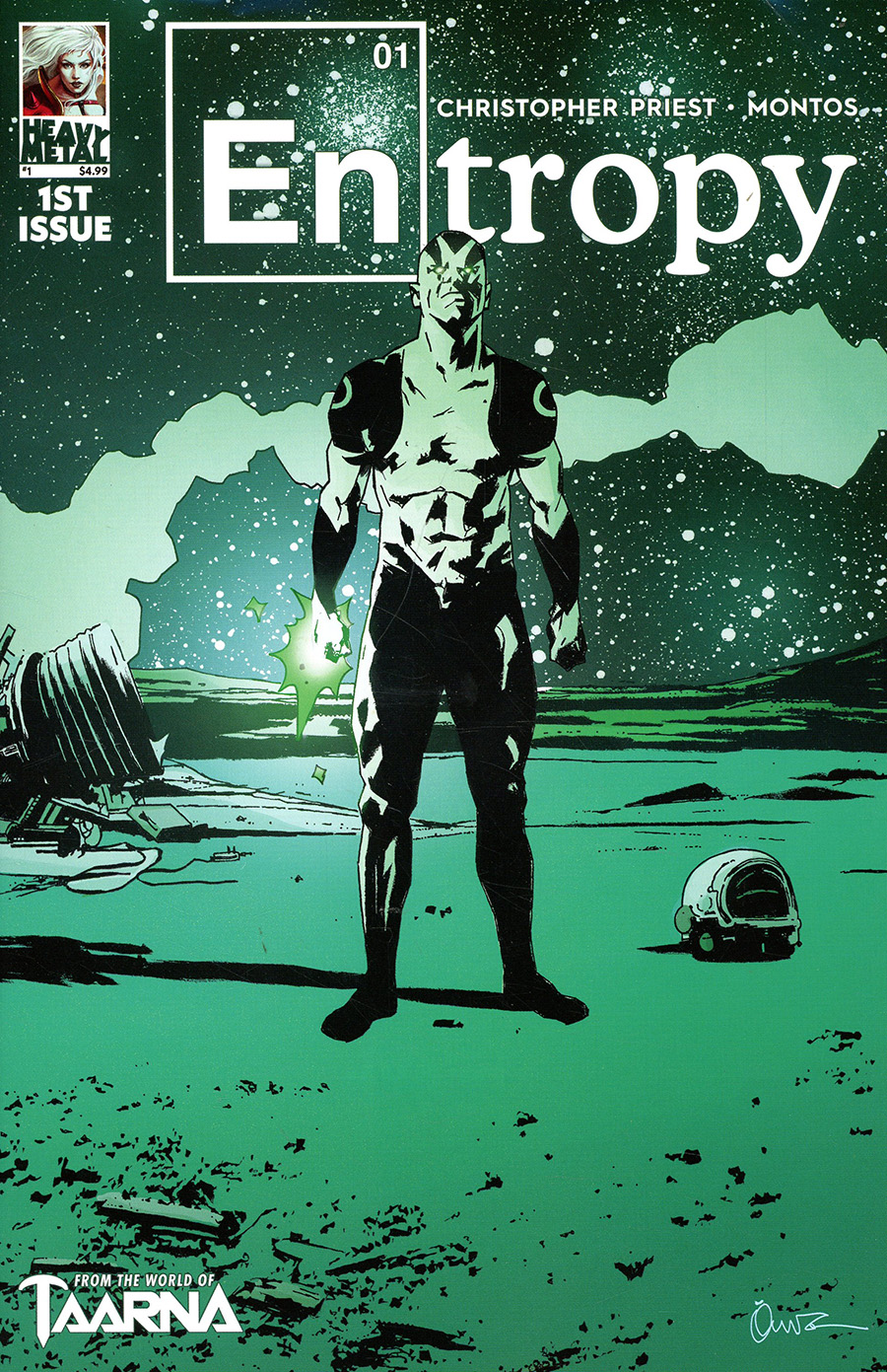 Entropy #1 Cover B Incentive Antonio Fuso Breaking Bad Homage Variant Cover