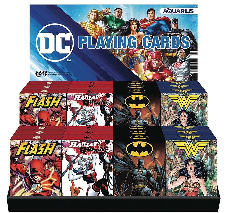 DC Heroes Playing Cards 24-Piece Assortment Case