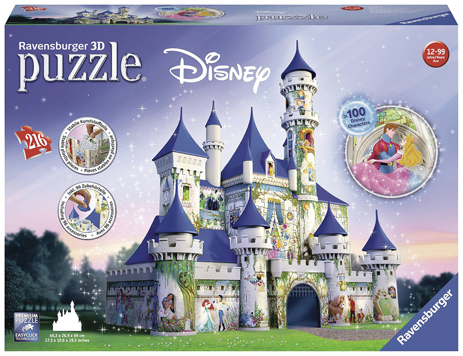 Disney Castle 216-Piece 3D Puzzle
