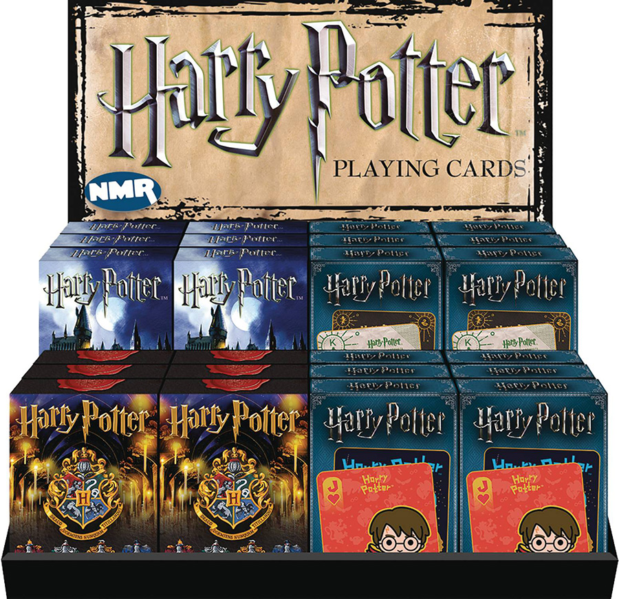 Harry Potter Playing Cards 24-Piece Assortment Case