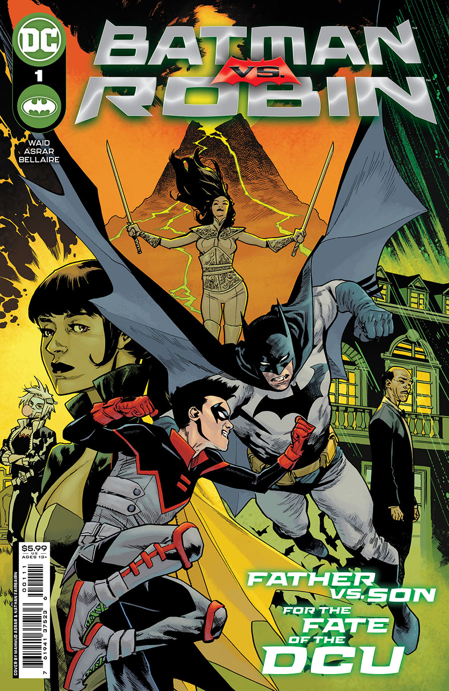 Batman vs Robin #1 Cover A Regular Mahmud Asrar Cover