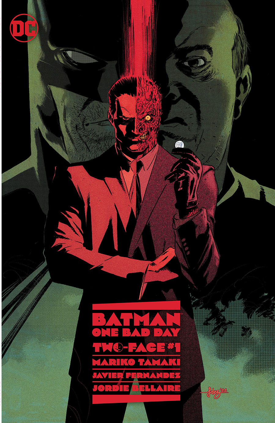 Batman One Bad Day Two-Face #1 (One Shot) Cover A Regular Javier Fernandez Cover