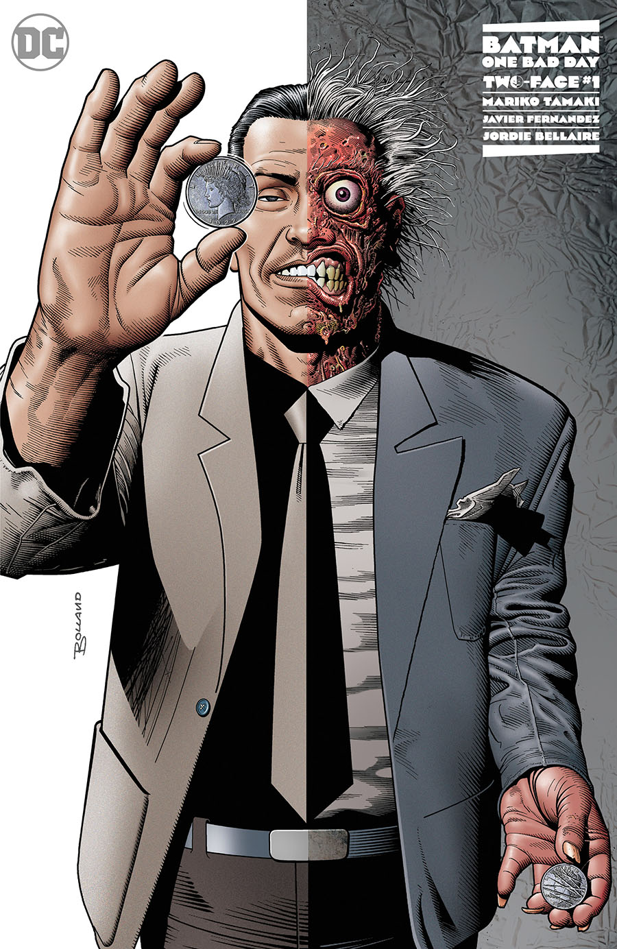Batman One Bad Day Two-Face #1 (One Shot) Cover F Incentive Brian Bolland Variant Cover
