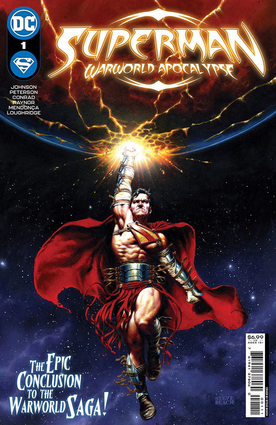 Superman Warworld Apocalypse #1 (One Shot) Cover A Regular Steve Beach Cover