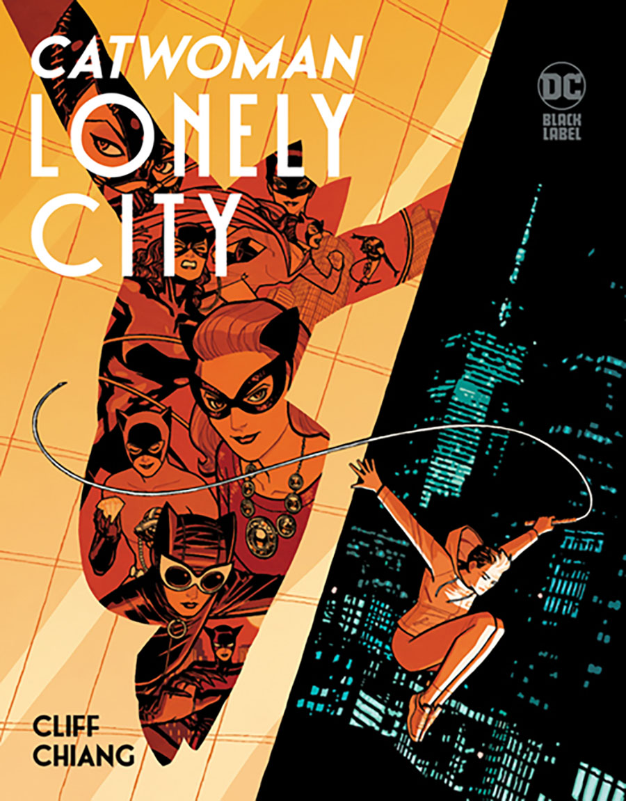 Catwoman Lonely City HC Book Market Cliff Chiang Cover