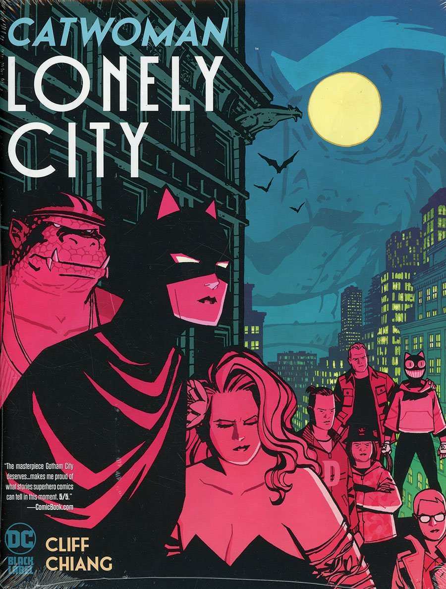 Catwoman Lonely City HC Direct Market Exclusive Cliff Chiang Variant Cover