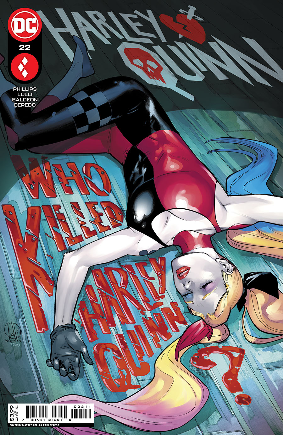 Harley Quinn Vol 4 #22 Cover A Regular Matteo Lolli Cover