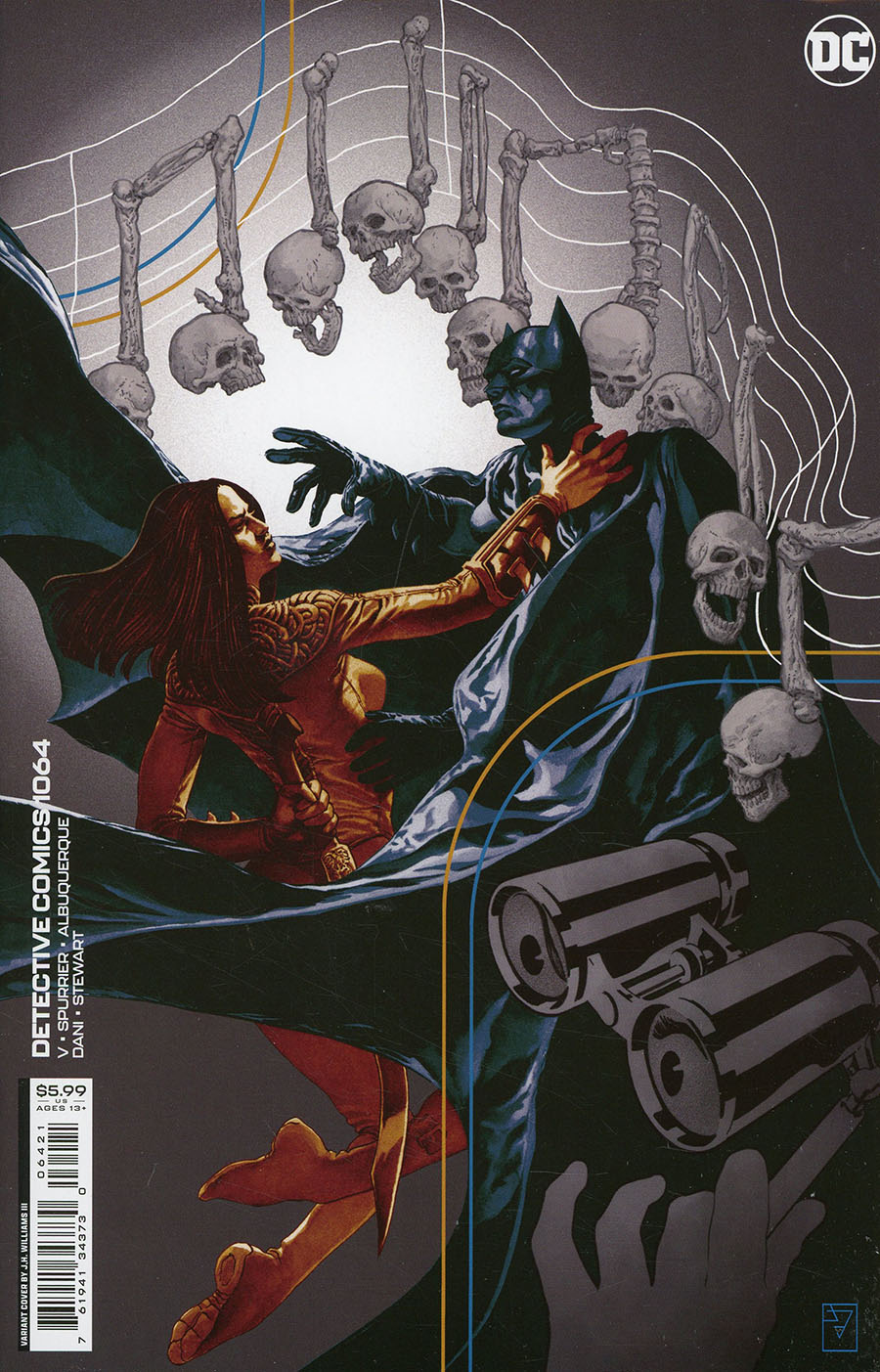 Detective Comics Vol 2 #1064 Cover B Variant JH Williams III Card Stock Variant Cover