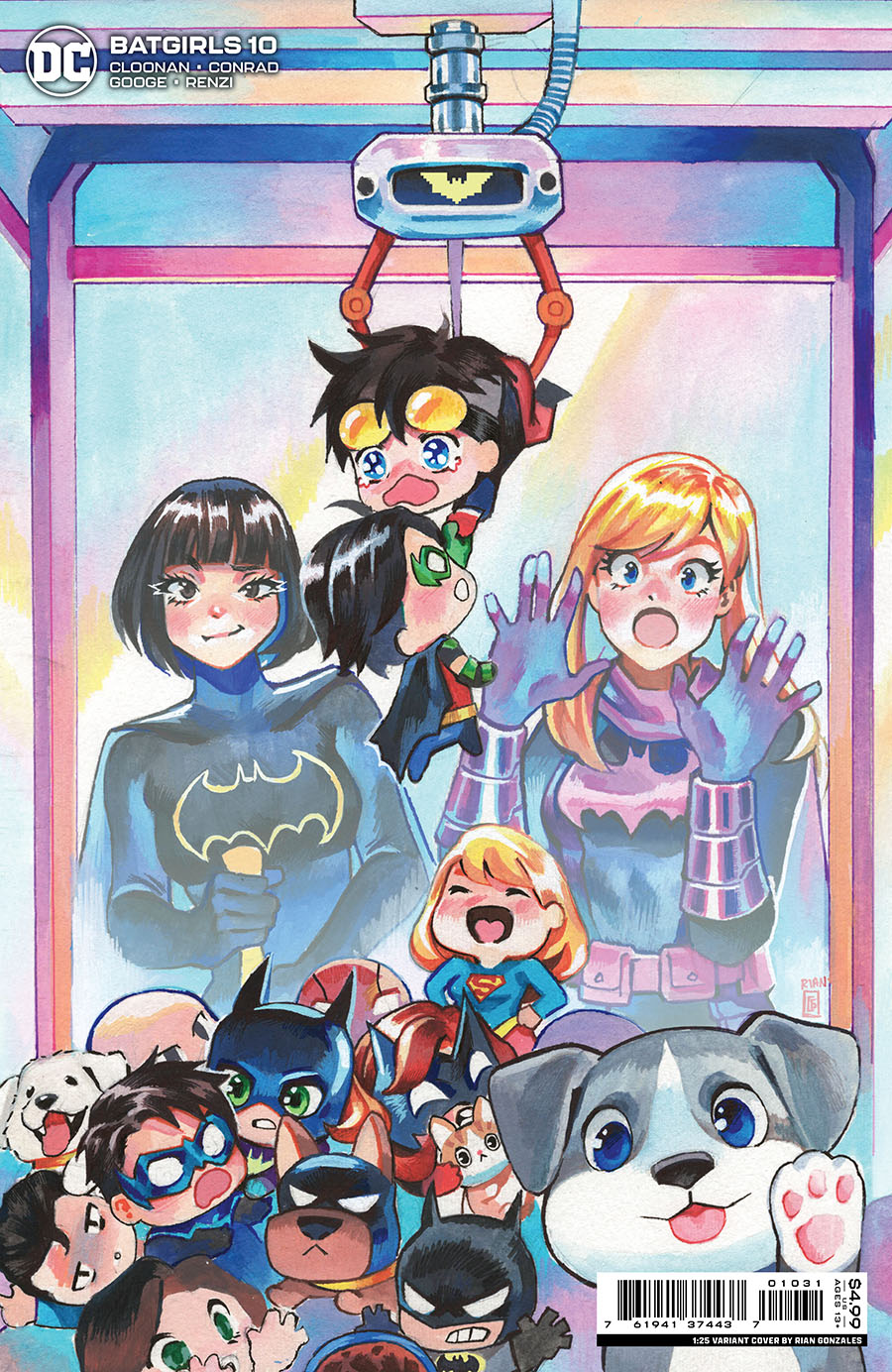 Batgirls #10 Cover D Incentive Rian Gonzales Card Stock Variant Cover