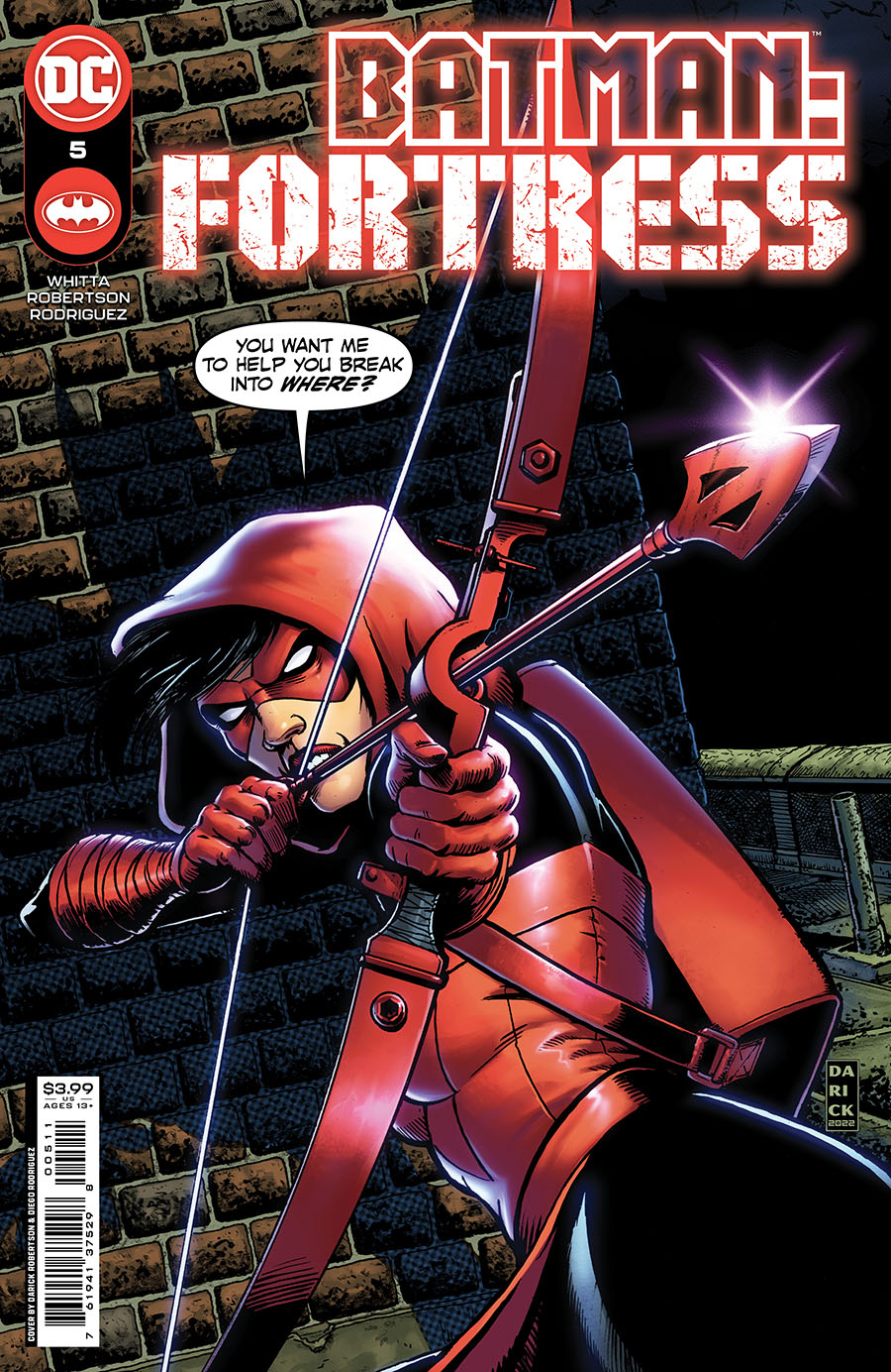 Batman Fortress #5 Cover A Regular Darick Robertson Cover