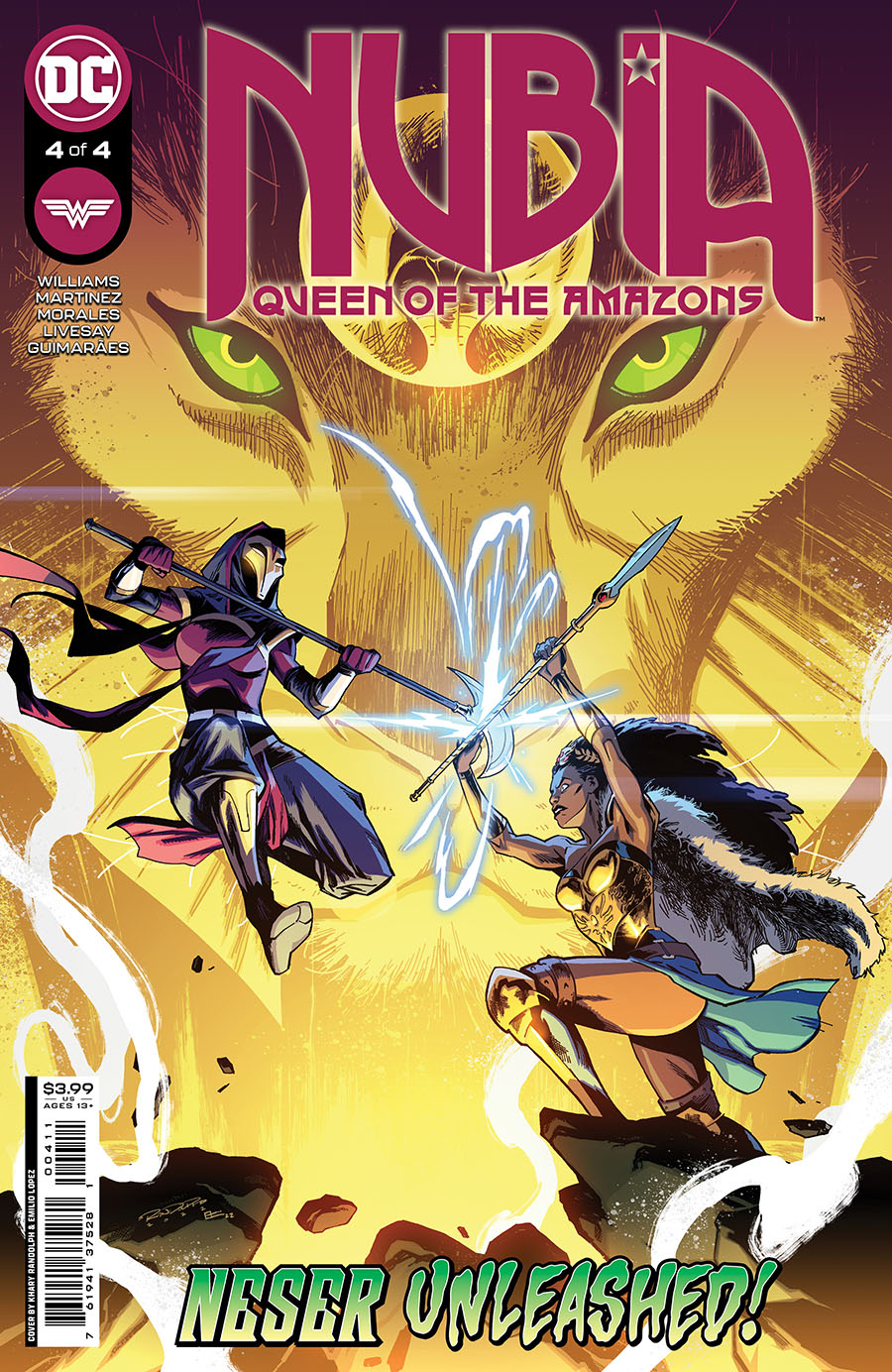 Nubia Queen Of The Amazons #4 Cover A Regular Khary Randolph Cover