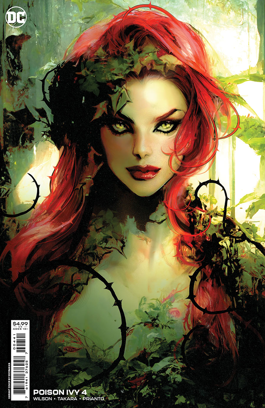 Poison Ivy #4 Cover E Variant Sozomaika Card Stock Cover