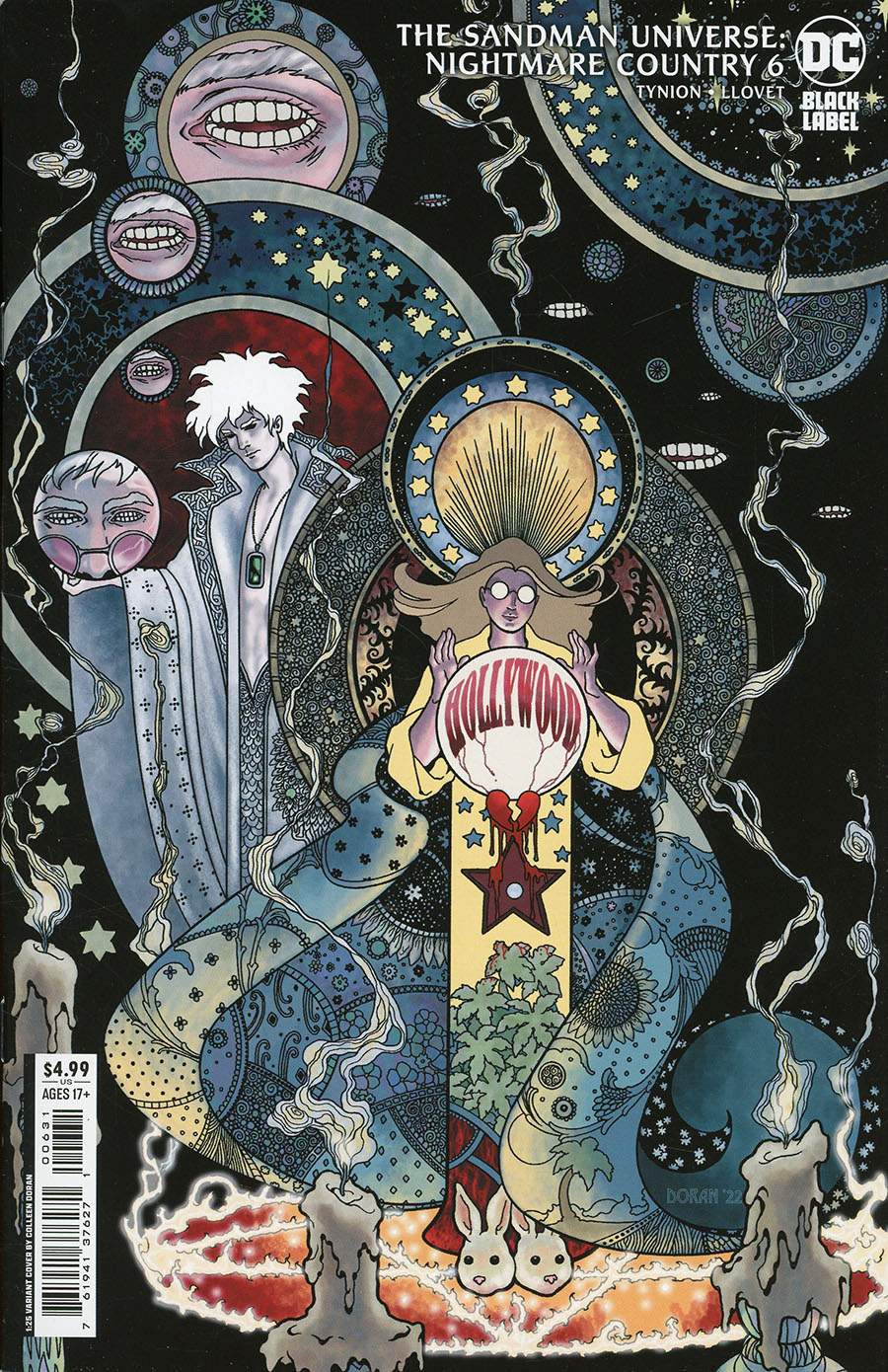 Sandman Universe Nightmare Country #6 Cover C Incentive Colleen Doran Card Stock Variant Cover