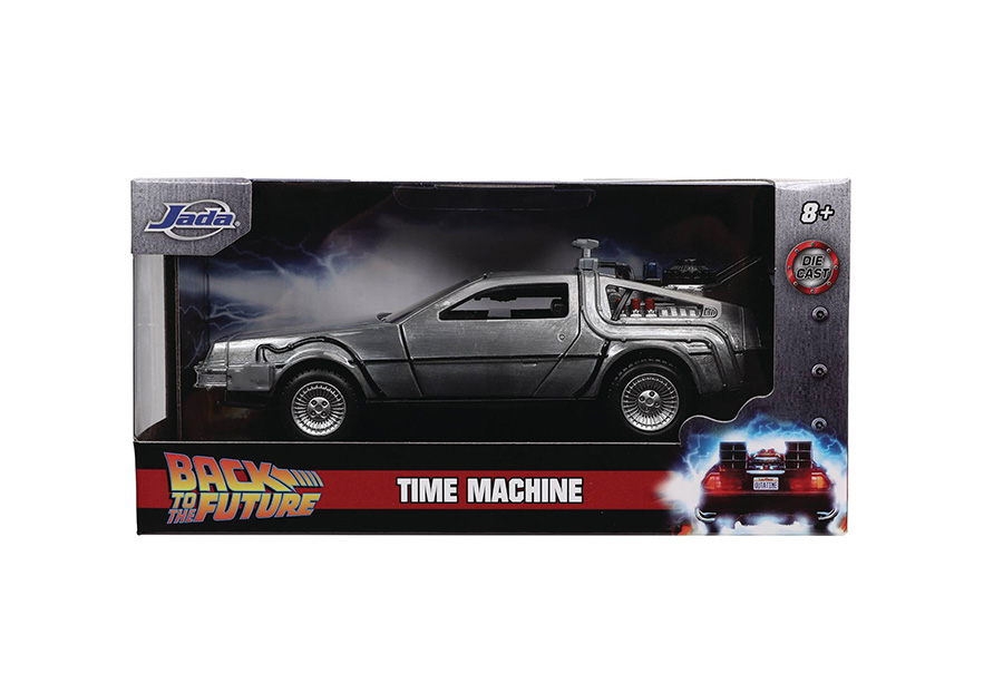 Hollywood Rides Back To The Future Part I Time Machine 1/32 Scale Vehicle