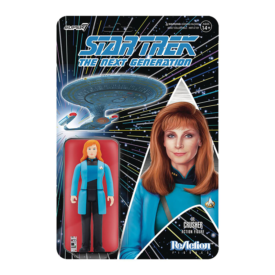 Star Trek The Next Generation ReAction Figure Wave 2 - Dr Crusher
