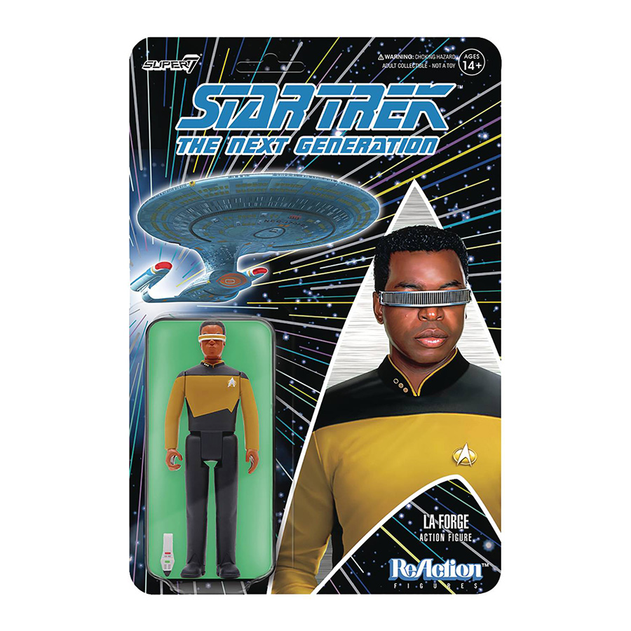 Star Trek The Next Generation ReAction Figure Wave 2 - Geordi La Forge