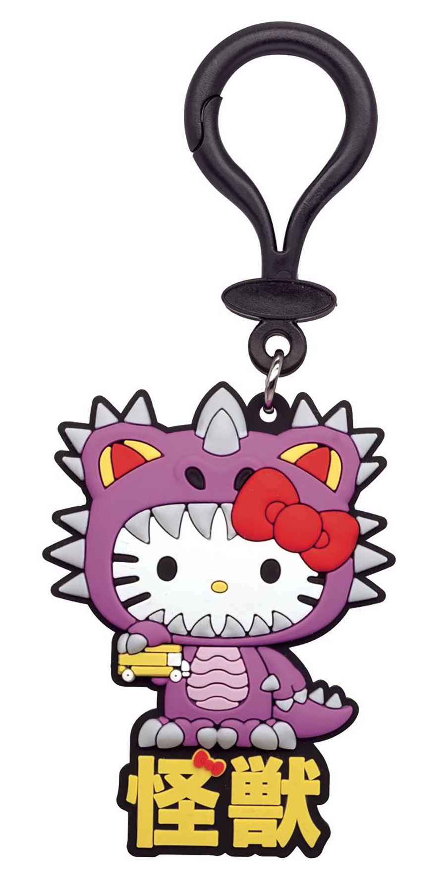 Hello Kitty Kaiju PVC Bag Clip - Land Kaiju