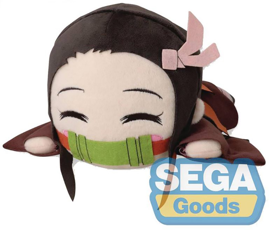 Demon Slayer Kimetsu No Yaiba Nezuko Kamado Lay Down Plush - Smiling